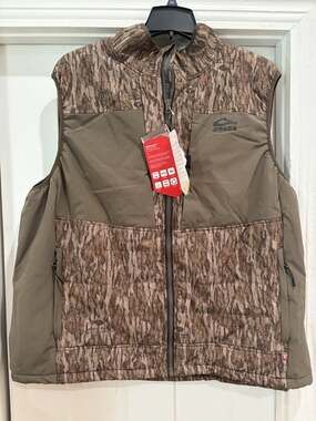 NWT Drake LST BMF PrimaLoft Vest Mossy Oak Bottomland 3XL Hunting